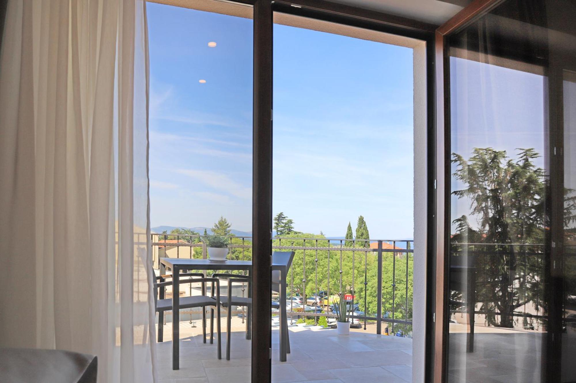 Studio mit Meerblick